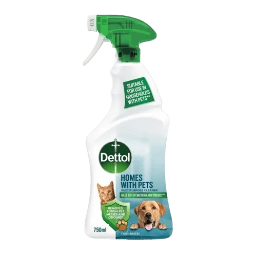 Dettol Multipurpose Cleaner Homes With Pets 750ML Made in UK