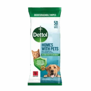 Dettol Homes with Pets Wipes 50's
