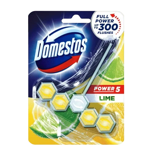 Domestos Toilet Rim Block Power 5 55G Made in Spain