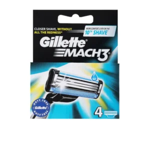 Gillette mach3 blade 4's Made in EU
