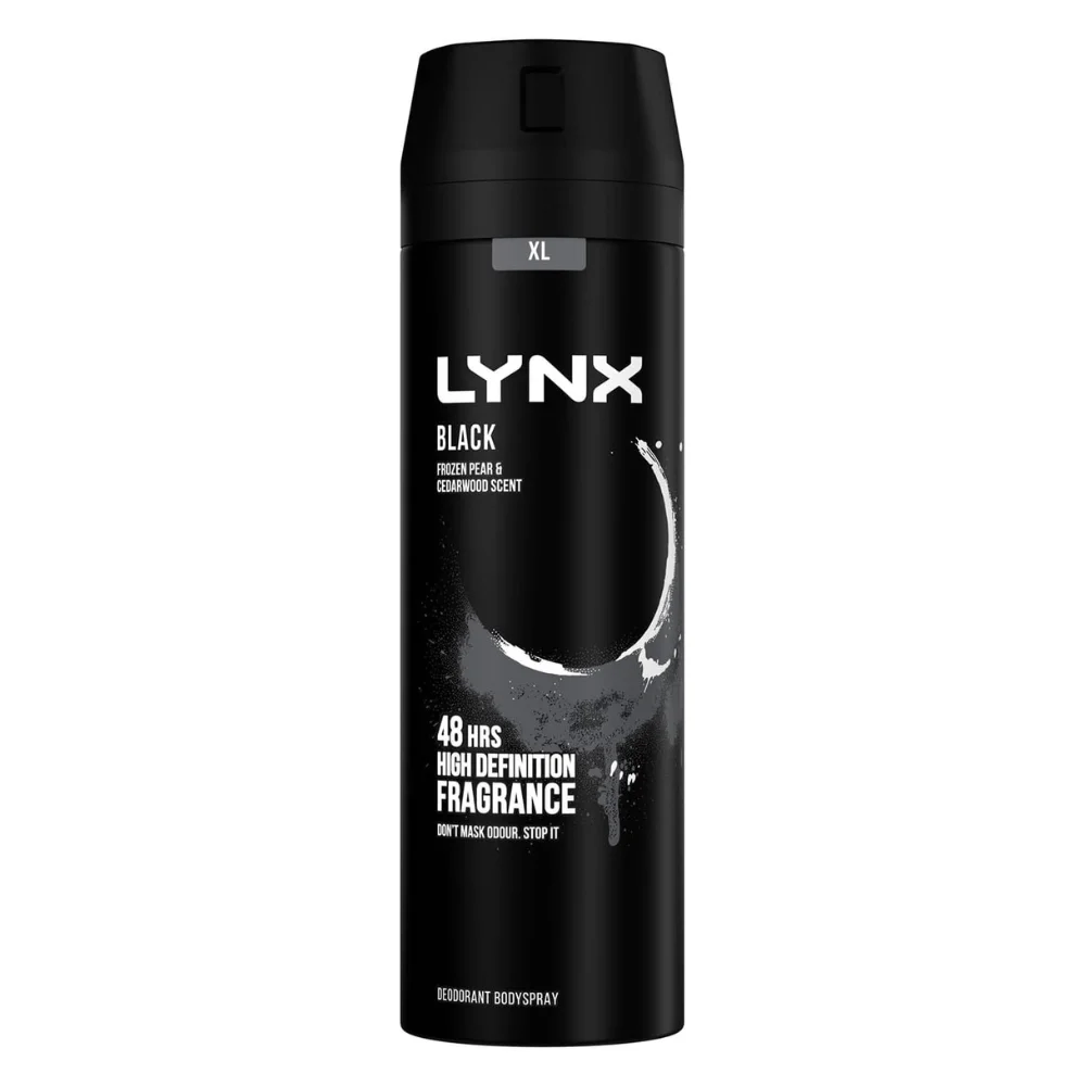 Lynx 48H Antiperspirant Deodorant Spray 200ML For Men. Made in UK