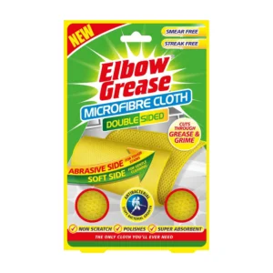 Elbow Grease Dual Sided Micro Fibre Cloth Made in EU