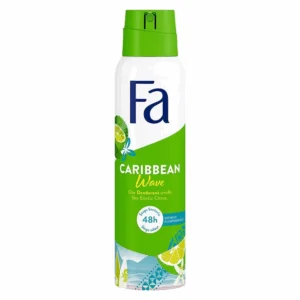 Fa Deodorant Spray Caribbean Wave 150ML For Women. Made in Germany