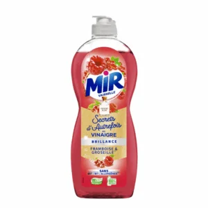 Mir Dishwashing Liquid Raspberry 675ML Made in France