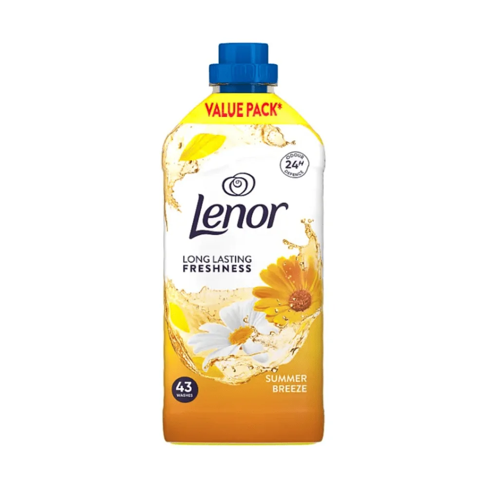 Lenor Fabric Conditioner Summer Breeze 1.419L Made in France