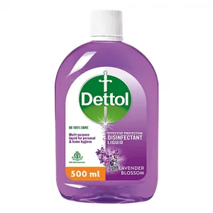 Dettol Disinfectant Liquid Lavender & Orange Oil 500ML Made in UK