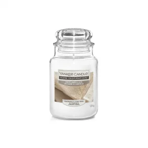 Yankee Candle Home Inspiration White Linen & Lace 538Grm Made in EU