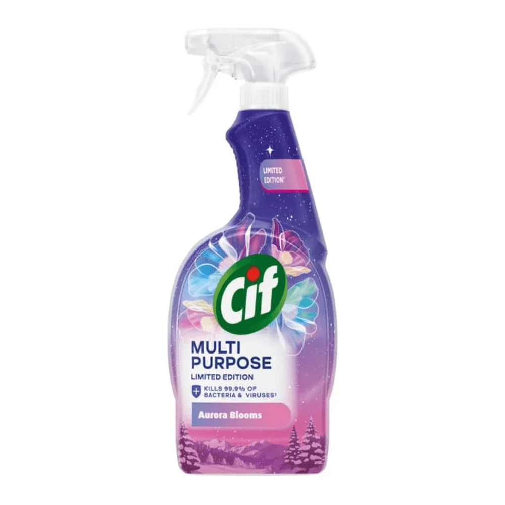 Untitled design - 2025-10-27T085124.781 - PII Group Cif Clean Boost Antibacterial Multi-Purpose Spray Limited Edition Aurora Blooms 750ML