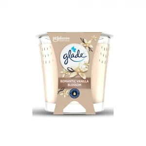 Glade Candle Romantic Vanilla Blossom 129Grm