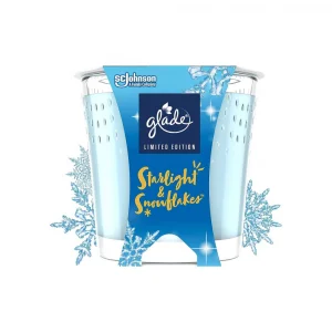 Glade Candle Limited Edition Starlight & Snowflakes 129Grm