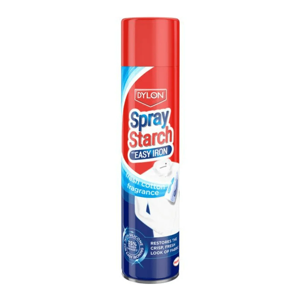 Dylon 2-In-1 Spray Starch With Easy Iron 300ML
