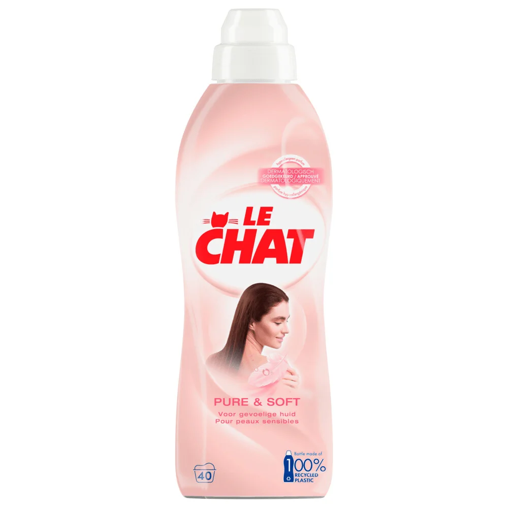 Le Chat Fabric Softener Pure & Soft 880ML