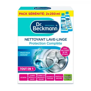 Dr. Beckmann Complete Protection Duo Pack Washing Machine Cleaner 250ML Made in France