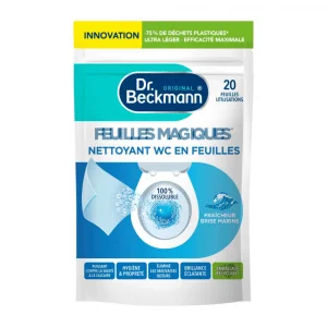 Dr. Beckmann Marine Breeze Toilet Cleaner Magic Sheets 20's Made in France