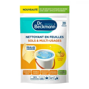 Dr. Beckmann Summer Lemon Floor & Multi-Purpose Cleaner Magic Sheets 20's