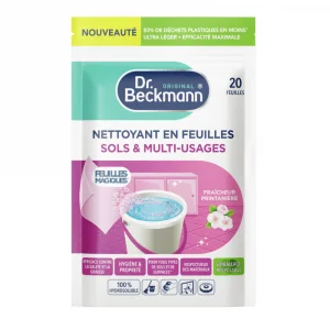 Dr. Beckmann Spring Freshness Floor & Multi-Purpose Cleaner Magic Sheets 20's Made in France