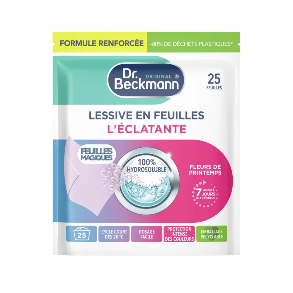 Dr. Beckmann Radiant & Laundry Magic Sheets 25's Made in France