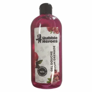 Bubble Heroes Shower Gel Pomegranate 400ML Made in France