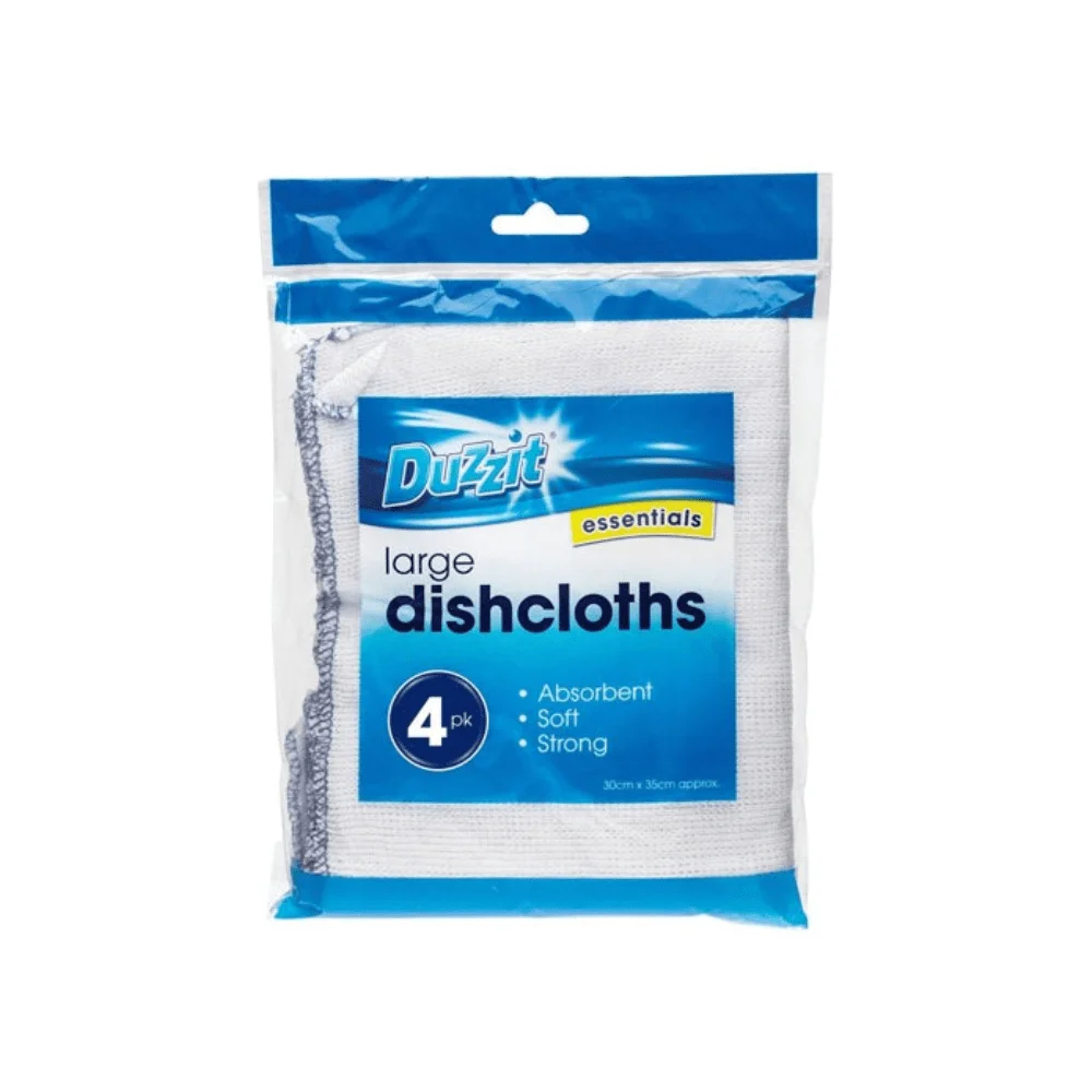 Duzzit Premium White Dishcloth