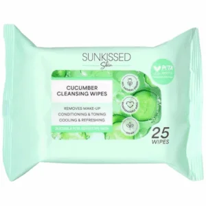 Beauty Formulas Facial Wipes Bio Cucumber 25's Made in UK