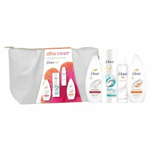Dove Ultimate Beauty Bag Collection Gift Set Of 5 Made in UK