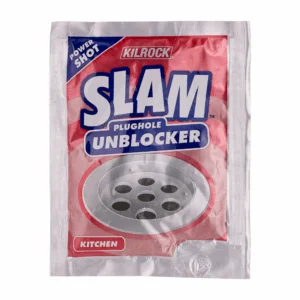 Kilrock Slam Plughole Unblocker Kitchen 12 x 60Grm Made in UK