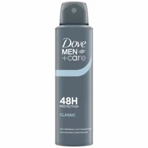 Dove Anti-Perspirant Men + Care Classic 48H 200ML Made in UK