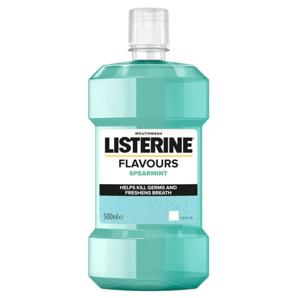 Listerine Flavours Mouthwash Spearmint 500ML Made in EU