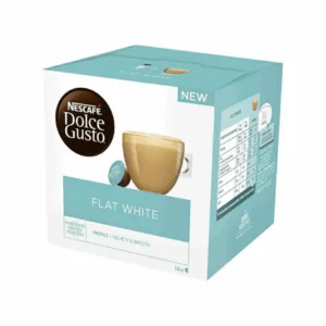 Nescafe Dolce Gusto Coffee Pods Flat White 16 Caps Made in UK