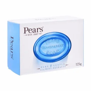 Pears Bar Soap Transparent Pure & Gentle With Mint Extracts 125Grm