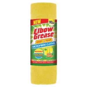Elbow Grease Microfibre Easy Tear Cloth Yellow 10's