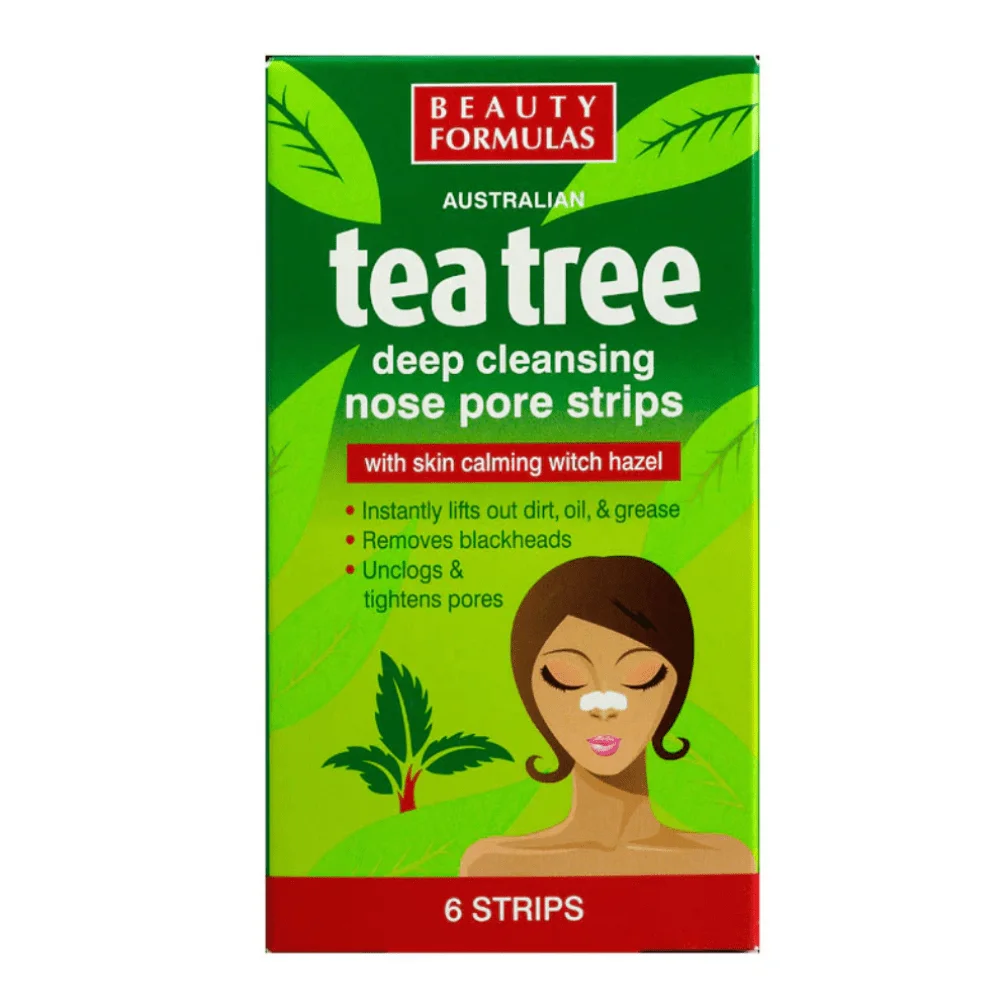 Untitled design - 2026-01-14T141933.648 - PII Group Beauty Formulas Tea Tree Nose Pore Strips 6's
