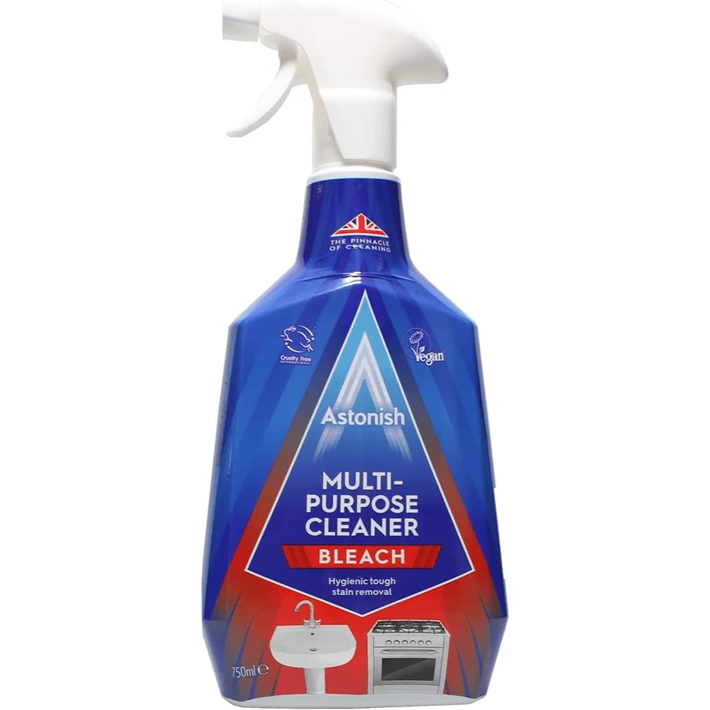 Astonish Multi Purpose Cleaner with Bleach Surface Cleaner 750ML Made in UK