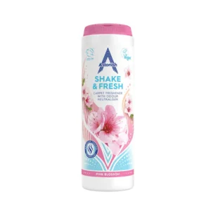 Astonish Pink Blossom Shake & Fresh Carpet Freshener 350Grm Made in UK