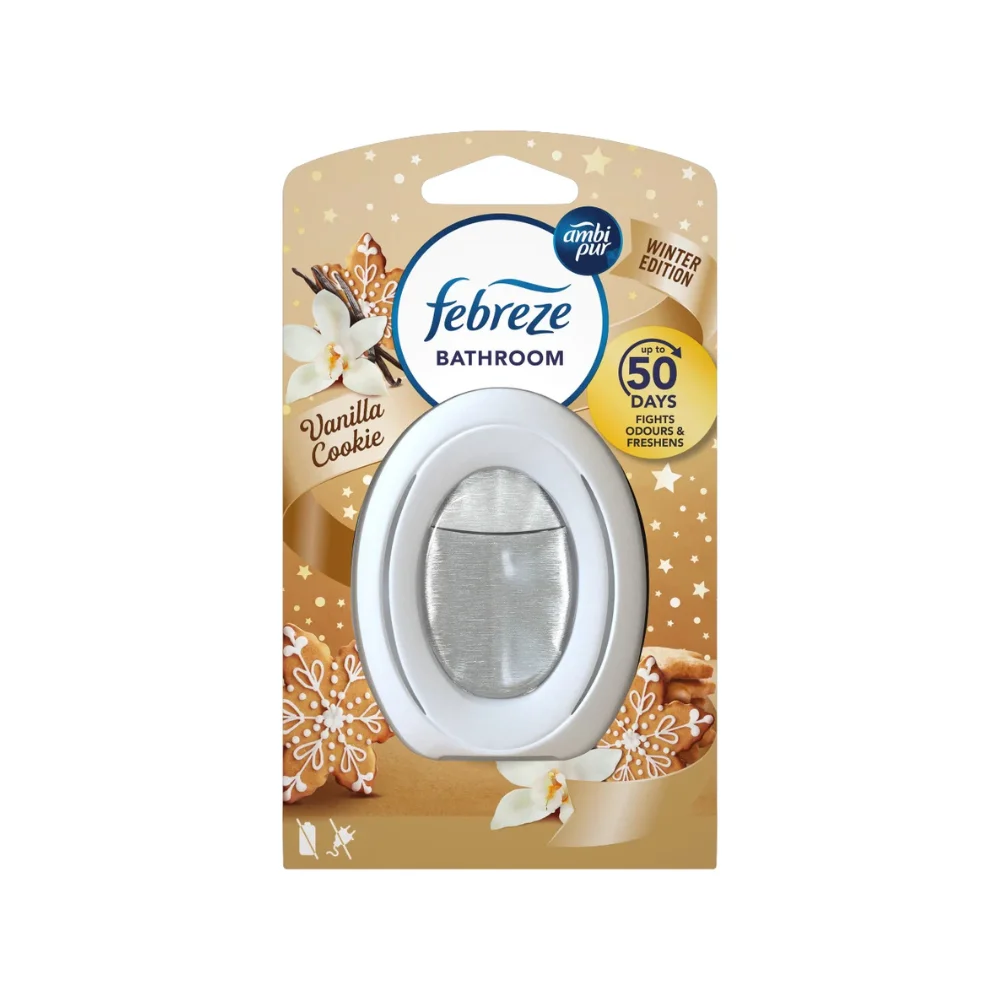 Febreze Air Freshener Deodorizer  Vanilla Seasonal Bathroom  7.5ML Made in EU
