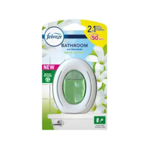 Febreze Bathroom Air Freshener Deodorizer White Jasmine  7.5ML Made in EU