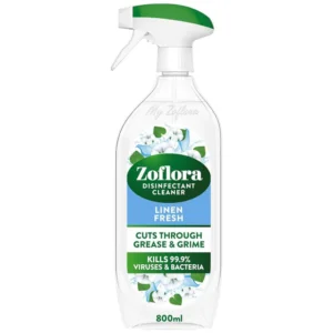Zoflora Disinfectant Bathroom Spray Fresh Linen 800ML Made in UK