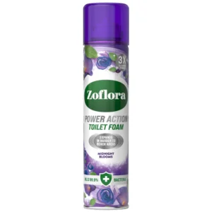Zoflora Midnight Blooms Toilet Foam Cleaner 300ML Made in UK