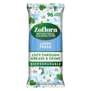 Zoflora Linen Fresh Disinfectant Wipes 96's Made in UK