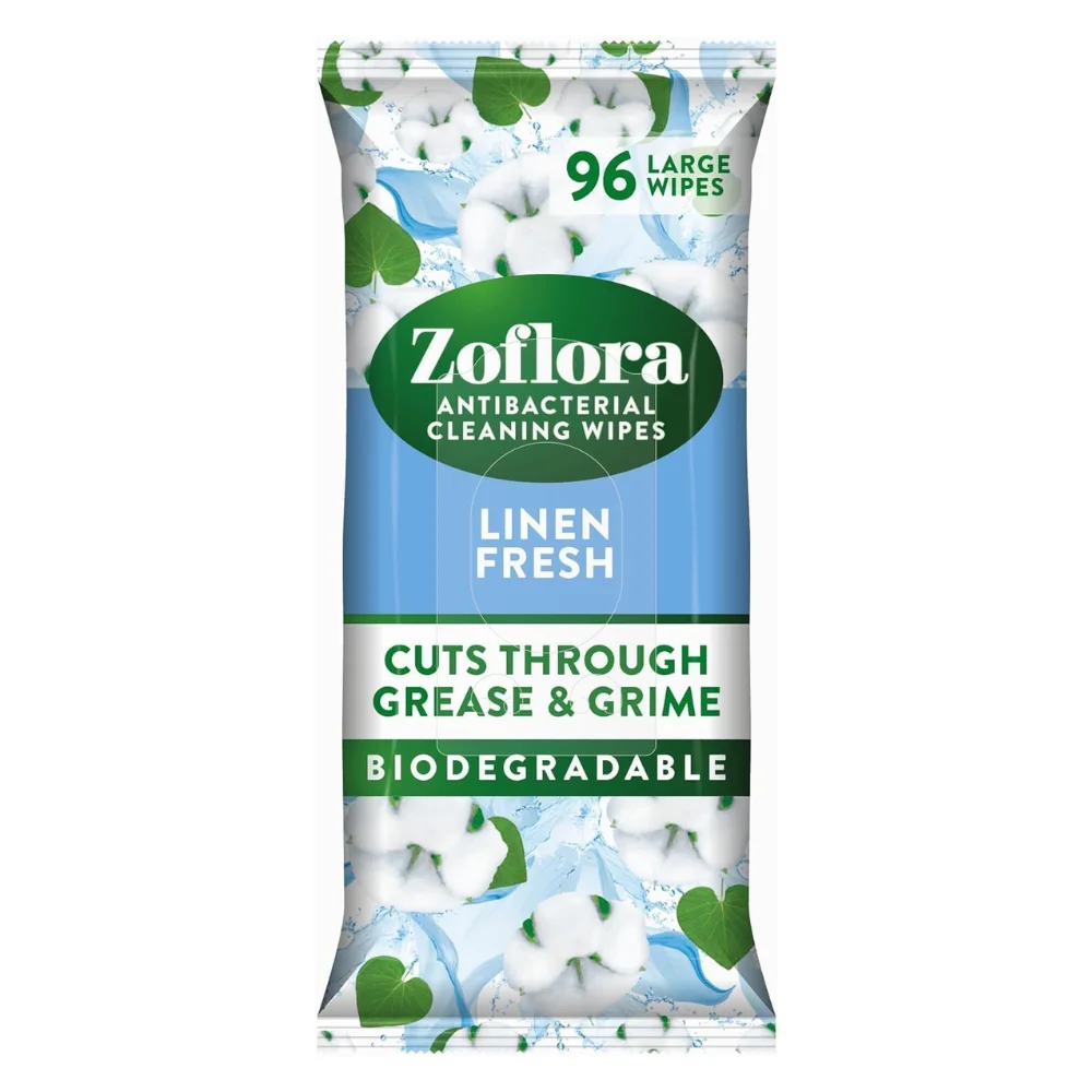 Zoflora-96s-Linen-Fresh-Disinfectant-Wipes-1png - PII Group Zoflora Linen Fresh Disinfectant Wipes 96's Made in UK