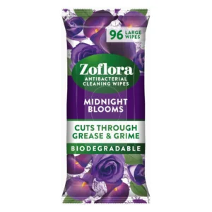Zoflora Midnight Blooms Disinfectant Wipes 96's Made in UK