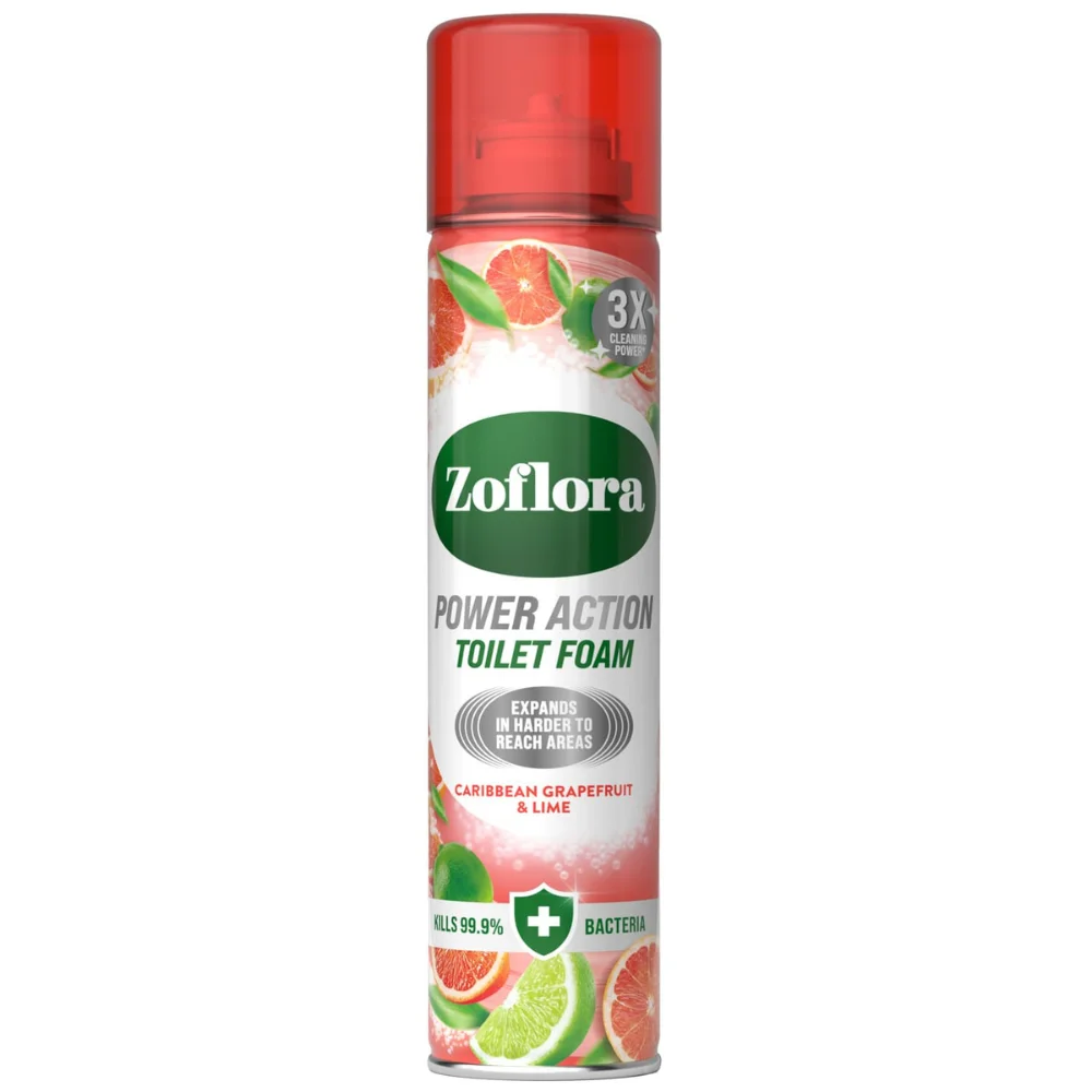 Zoflora Grapefruit & Lime Toilet Foam Cleaner 300ML Made in UK