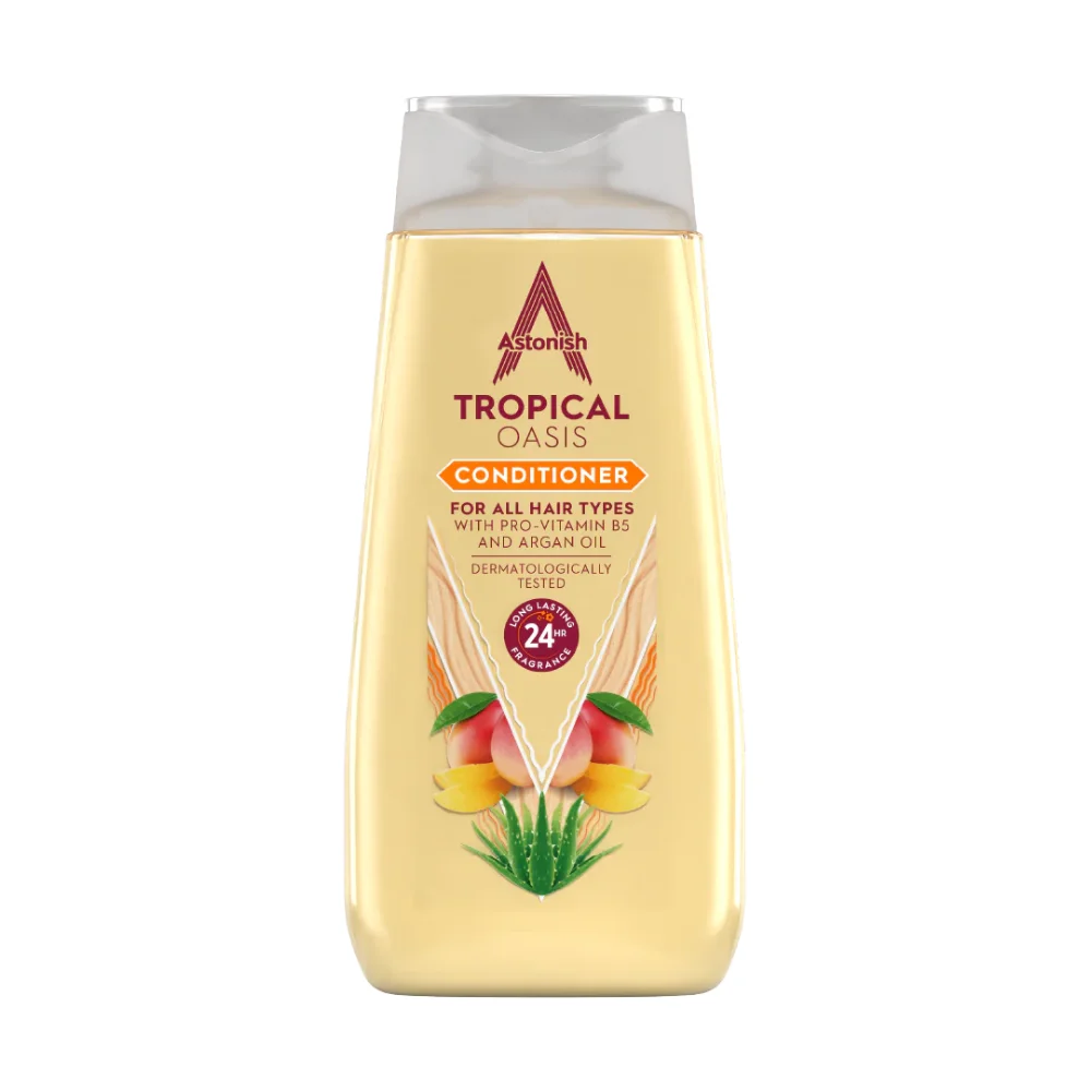 Astonish 375ml Tropical CONDITIONER - PII Group Astonish Tropical Conditioner 375ML Made in UK