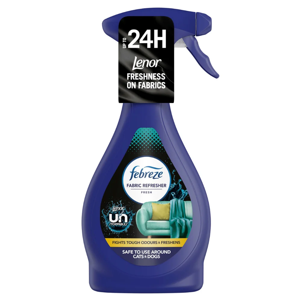Febreze Fabric Spray Unstoppable Fresh 500ML Made in UK