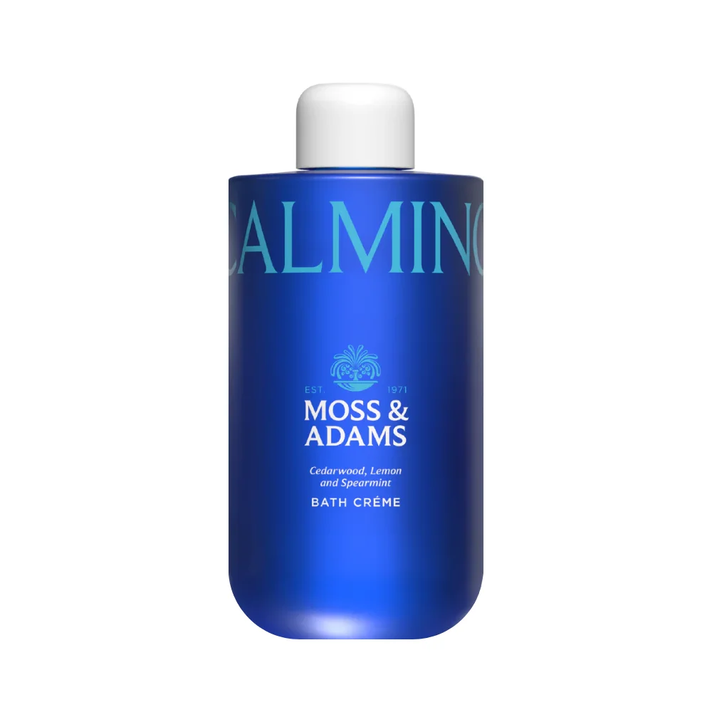 Moss Adams Calming Bath Cream Showergel 600ML - PII Group Moss & Adams Calming Bath Cream Showergel 600ML Made in UK