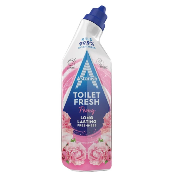 Toilet Blocks Fresh Gel Peony 750ML - PII Group Astonish Toilet Fresh Gel Peony 750ML Made in UK
