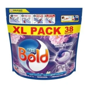 Bold Exotic Bloom & Moonlight Lily Deterg 38 Pods Made In France