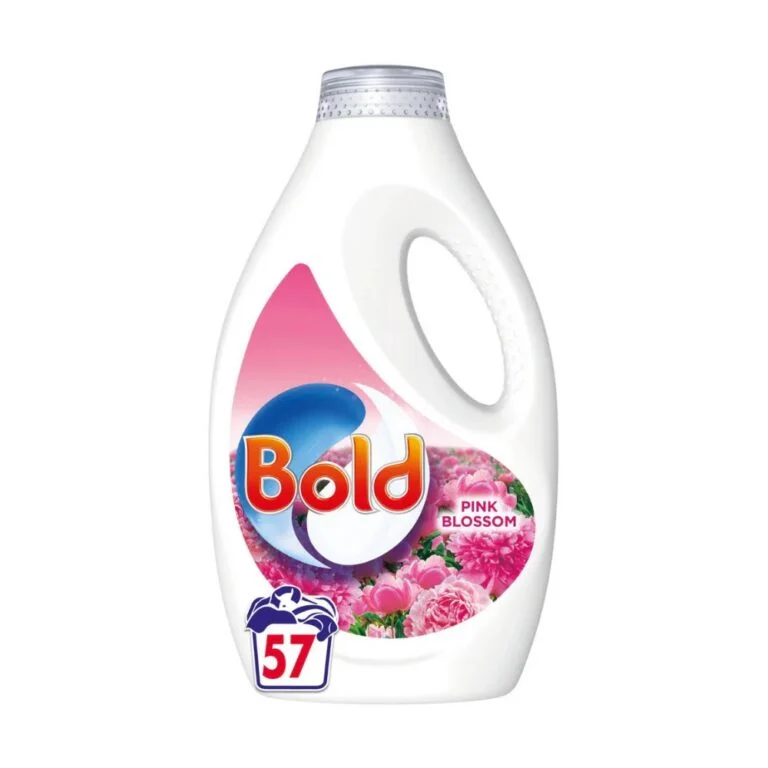 Bold Pink Blossom Liquid Laundry Detergent 2.85L 57 Wash Made in France
