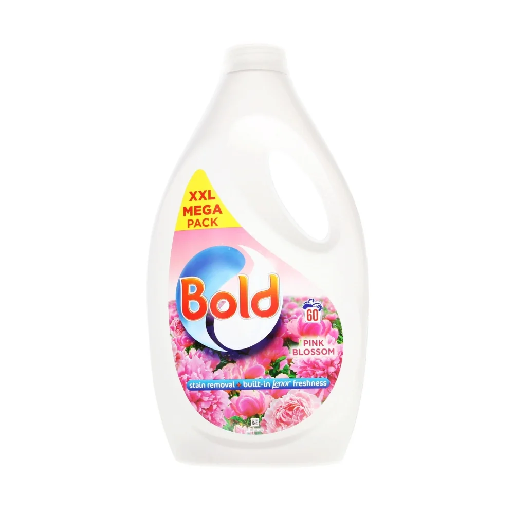 Bold Pink Blossom Liquid Laundry Detergent 1.98L 60 Wash Made in France