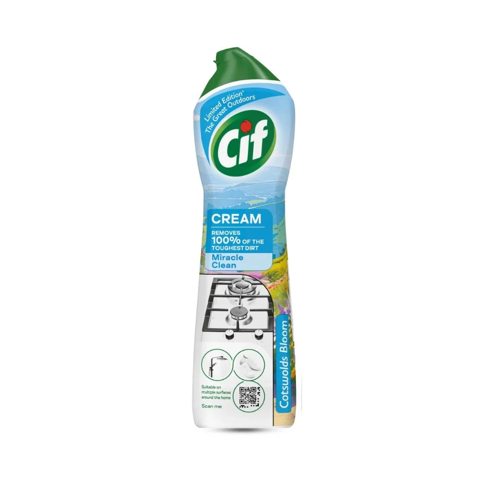 11350 - PII Group Cif Cleanboost Cotswolds Bloom Cream Cleaner 500ML Made In Hungary